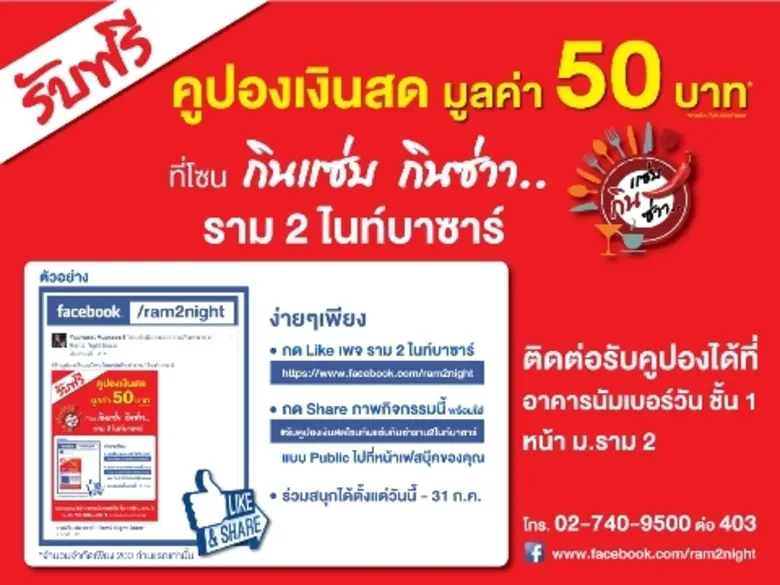 ราม 2 ไนท์บาซาร์ แหล่งช้อปปิ้งขนาดใหญ่และ...