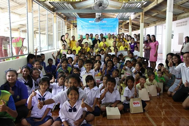 กฟผ. ทีมกรุ๊ป ร่วมกิจกรรมซีเอชอาร์มอบน้ำใจแก่สังคม
