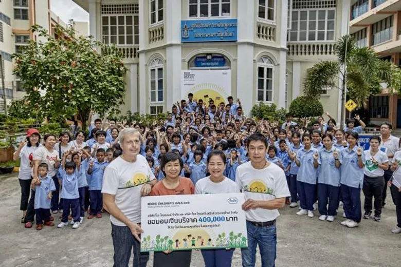Roche Children’s Walk…เดินหน้าในวันนี้ เพื่อวันพรุ่งนี้ที่ดีกว่า ปลูกความหวังและสร้างอนาคตของชาติอย่างยั่งยืน