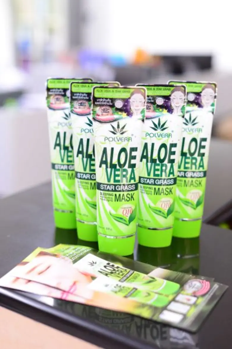 วิจัยต่อยอดว่านตาลเดี่ยว POLVERA : มาส์กว่านหางจระเข้ผสมสารสกัดว่านตาลเดี่ยว