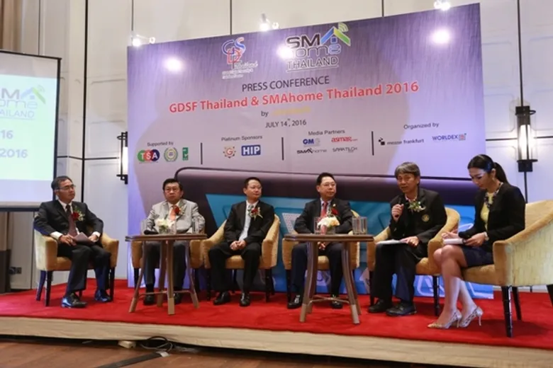 เมสเซ่ แฟรงก์เฟิร์ตนิว เอร่า จับมือ เวิลด์เด็กซ์ จี.อี.ซี. พร้อมจัดงาน GDSF Thailand 2016 & SMAhome Thailand 2016