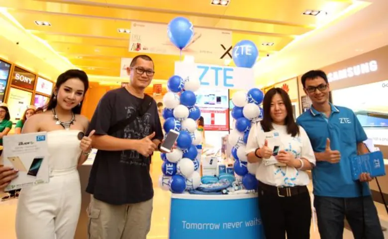 แซดทีอี (ZTE) หนึ่งในผู้ผลิตโทรศัพท์มือถื...