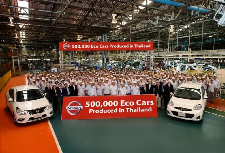 นิสสัน ตอกย้ำผู้นำอีโค คาร์ ฉลองยอดการผลิตในไทยทะลุ 500,000 คัน แนะนำมาร์ช และ อัลเมรารุ่นลิมิเต็ด อิดิชัน เพิ่มความหรูหราคุ้มค่า