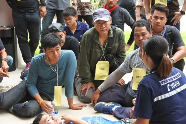 ที่โรงแรมไมด้ารีสอร์ท จังหวัดกาญจนบุรี สถ...