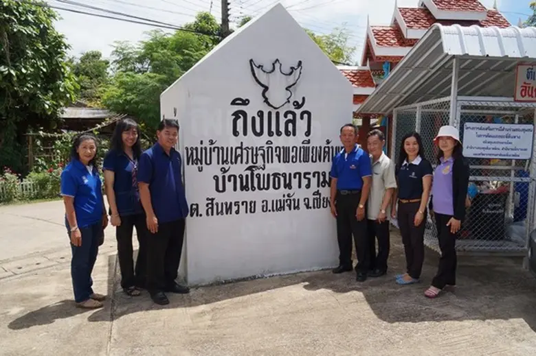 “หมู่บ้านโพธนาราม” หมู่บ้านเศรษฐกิจพอเพียงต้นแบบ