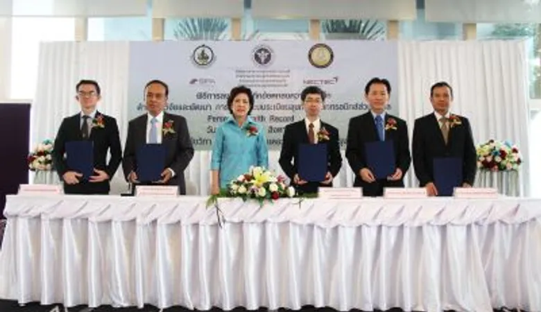 NECTEC และ SIPA จับมือ 4 พันธมิตรขยายผลการใช้งานระบบ PHR ในระดับจังหวัด