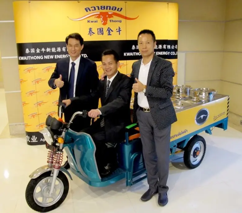บริษัท ควายทอง นิว เอเนอร์จี บุกตลาดรถจักรยานยนต์พล...