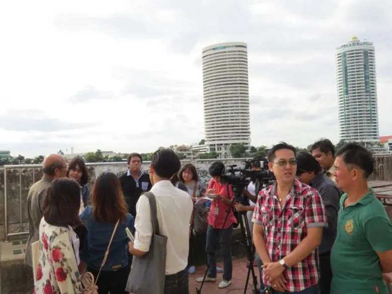 สจล.ที่ปรึกษาโครงการพัฒนาริมฝั่งแม่น้ำเจ้าพระยา พาชมแบบพัฒนาริมฝั่งชุมชนท่าน้ำสามเสน