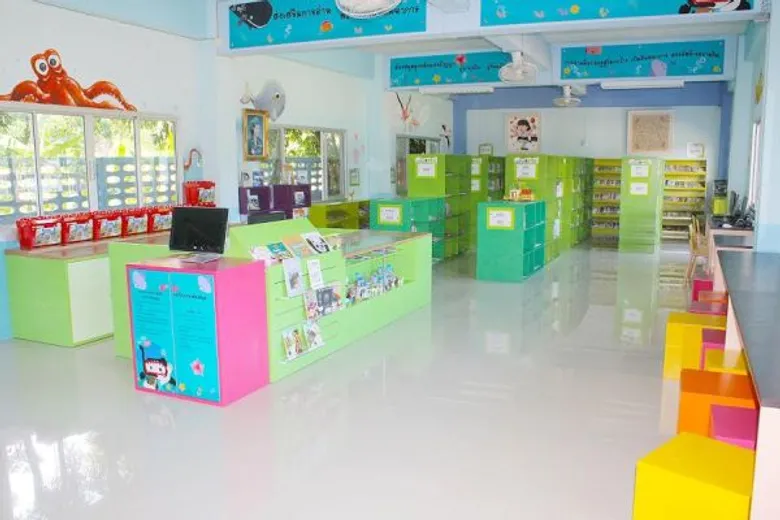 แวลลูฯ ภูมิใจนำเสนอโฉมใหม่ของห้องสมุดโลกนิทานของหนู รร.บ้านปลายคลองน้อย โฉมใหม่หลังปรับปรุงแล้วเสร็จครั้งที่ 2