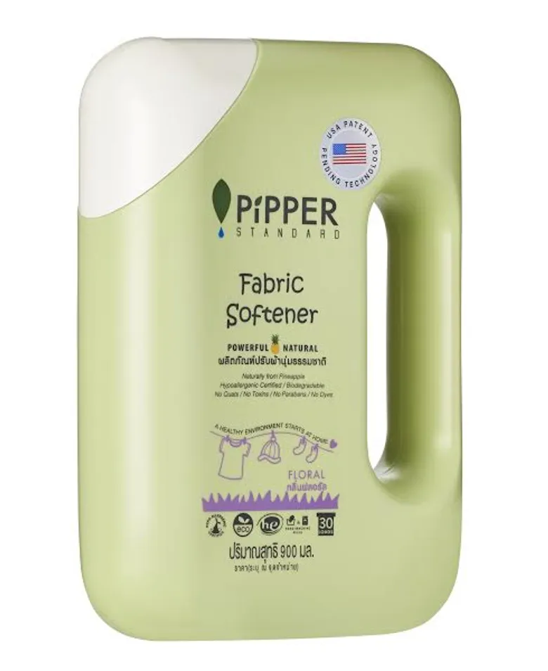 สุขภาพที่ดี เริ่มต้นที่บ้าน A Healthy Environment Starts At Home ด้วยผลิตภัณฑ์ทำความสะอาดจากธรรมชาติ PiPPER Standard Laundry Detergent & Fabric Softener
