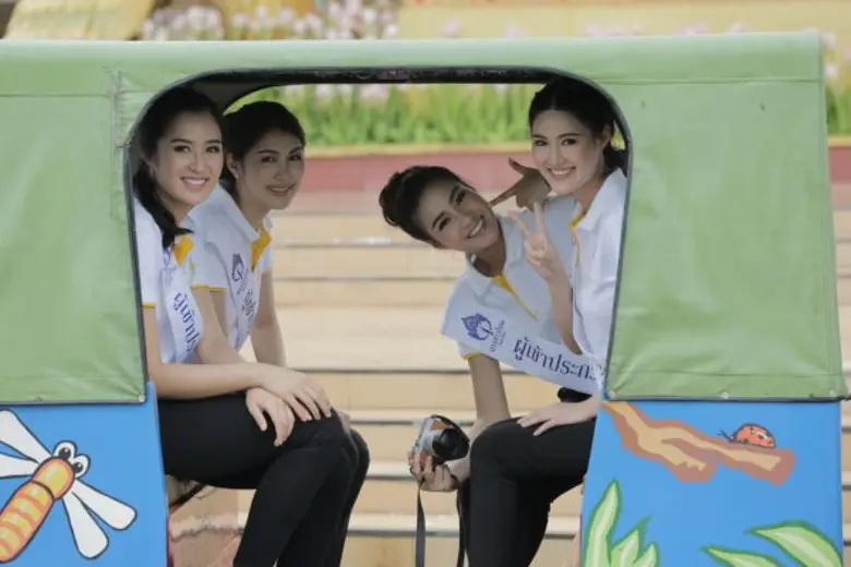“วันรวมใจปลูกต้นปาล์มงาช้าง”เฉลิมพระเกียรติ“ราชินี” “คณะนางสาวไทย 2559”รวมใจร่วมกิจกรรม
