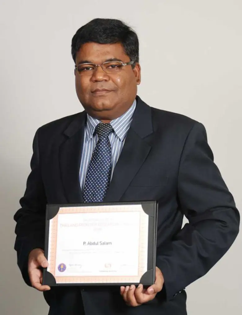 Dr. P. Abdul Salam of the Asian Institute...