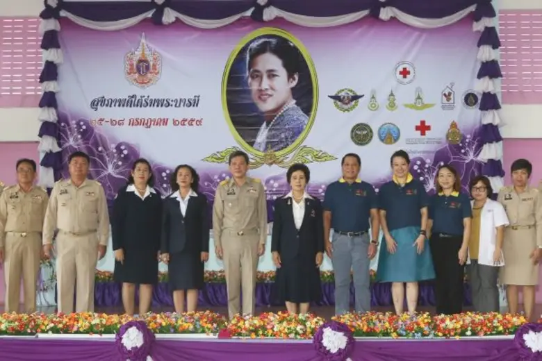 ม.ร.ว. จิยากร เสสะเวช (ที่ 6 จากขวา) กรรม...