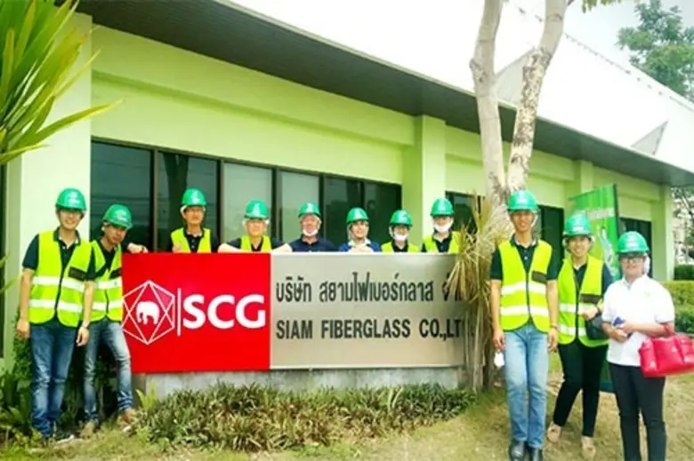บริษัท สยามไฟเบอร์กลาส จำกัด ในกลุ่มธุรกิ...