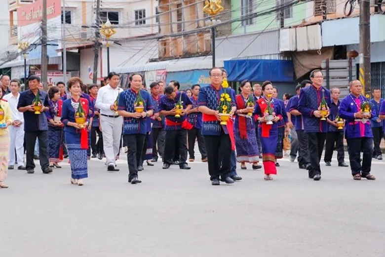 “นพ.ประภาส” นำคณะผู้บริหาร/บุคลากร ประกอบพิธีบวงสรวงพญาศรีสัตตนาคราช