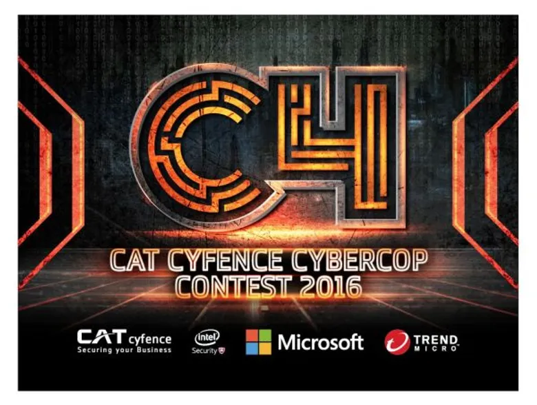 CAT เปิดการแข่งขันท้าประลองความสามารถของสุดยอดนิสิต นักศึกษาสายไอที ในงาน CAT CYFENCE CYBERCOP CONTEST 2016 เพื่อเฟ้นหาแชมป์อัจฉริยะนักแกะรอย ภัยคุกคามบนโลกไซเบอร์ ปีที่ 3 ชิงทุนการศึกษากว่า 1 แสนบาท