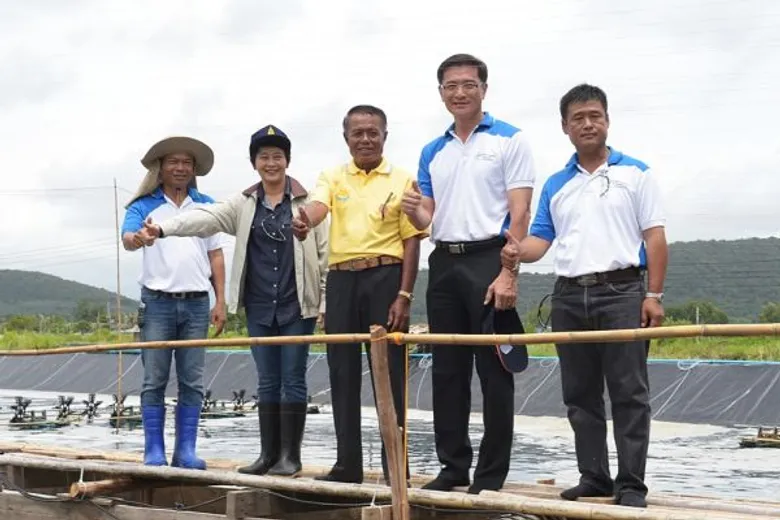 กรมประมงหนุนประชารัฐกลุ่มสัตว์น้ำ ชูซีพีเอฟต้นแบบความสำเร็จถ่ายทอดเทคโนโลยีเลี้ยงกุ้งแก่เกษตรกร