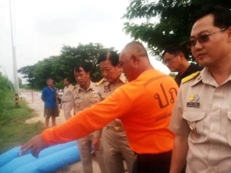 ปภ.โดยศูนย์ ปภ.เขต 1 ปทุมธานี สนับสนุนแก้ไขปัญหาน้ำท่วมพื้นที่จังหวัดสระบุรี