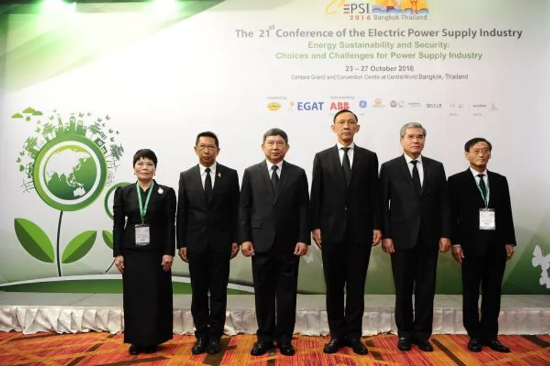 พลอากาศเอกประจิน จั่นตอง รองนายกรัฐมนตรี เปิดงาน CEPSI 2016 “ความมั่นคงและยั่งยืนทางพลังงาน: ทางเลือกและความท้าทายของอุตสาหกรรมผลิตไฟฟ้า”