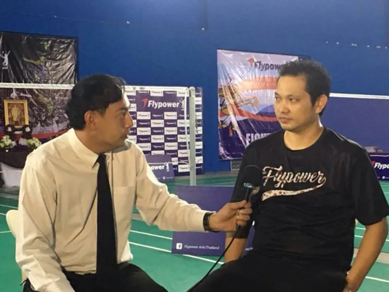 ฮาริญานโต อาบี้ นักแบดมินตันระดับตำนานของ อินโดนีเซีย เปิดตัว Flypower ประเทศไทยอย่างเป็นทางการ