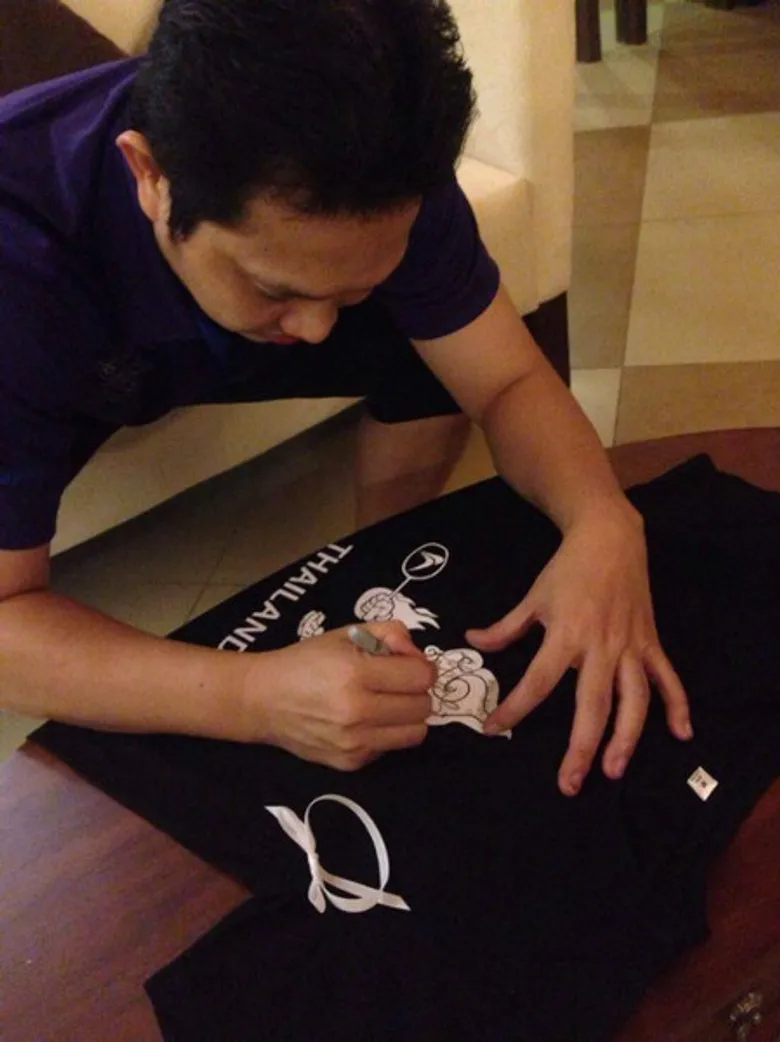 ฮาริญานโต อาบี้ นักแบดมินตันระดับตำนานของ อินโดนีเซีย เปิดตัว Flypower ประเทศไทยอย่างเป็นทางการ