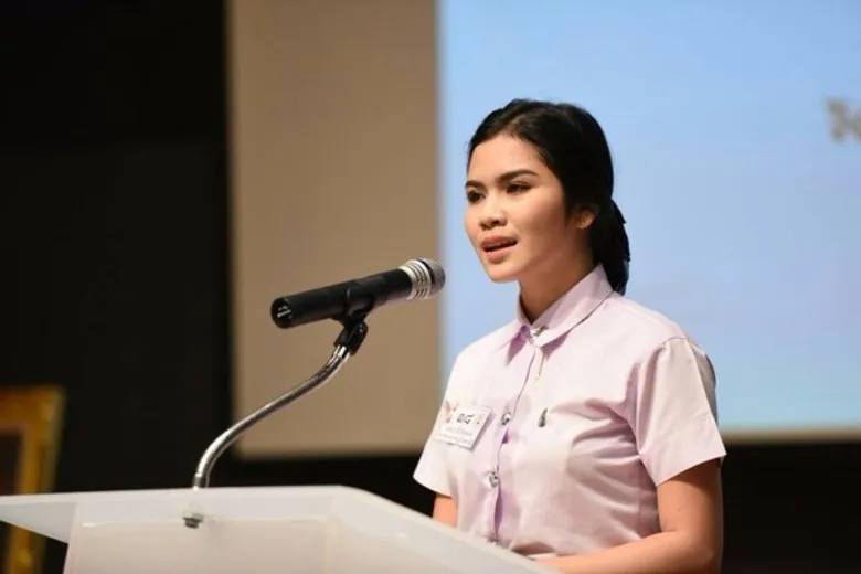 RBRU : นักศึกษา มรภ.รำไพพรรณี ได้รับรางวัลชมเชย ในการประกวดสุนทรพจน์ระดับอุดมศึกษาเฉลิมพระเกียรติครั้งที่ 17