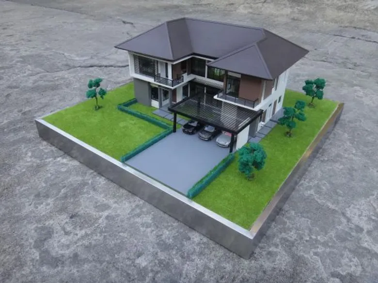 'Pattana Professional’ Service 'House Model Making’ both 'Classic Style’ and 'Modern Style’ include submit all around the country.