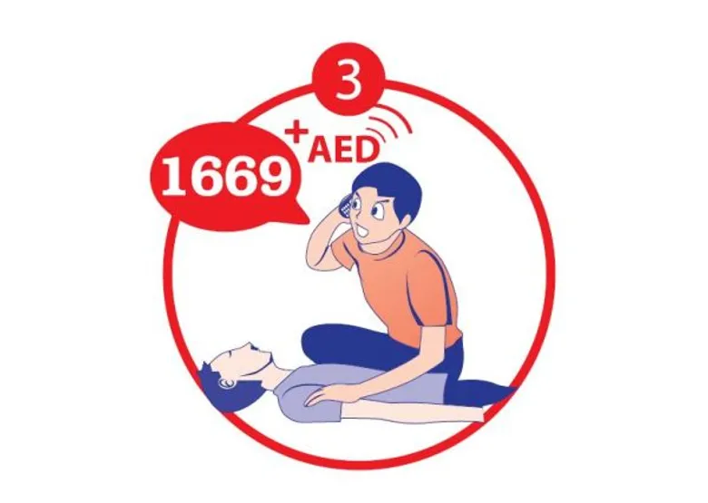 สพฉ.จัดทำคู่มือสำหรับประชาชนในการช่วยชีวิตผู้ป่วยฉุกเฉินที่มีภาวะหัวใจหยุดเต้นเฉียบพลันด้วยการใช้เครื่องฟื้นคืนคลื่นหัวใจชนิดอัตโนมัติ หรือ เออีดี