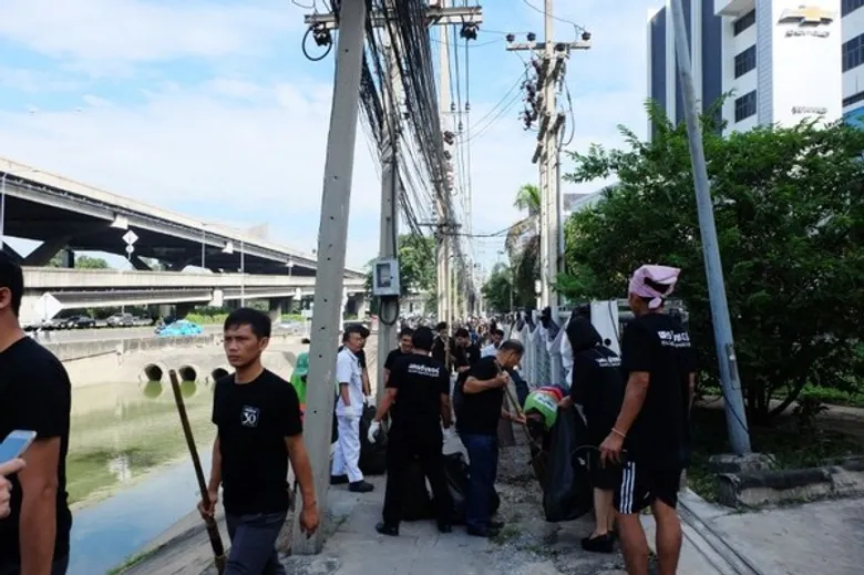 นครชัยแอร์ ร่วมกับ สำนักงานเขตจตุจักร และชุมชนบริเวณใกล้เคียง จัดกิจกรรมพัฒนาชุมชน บริเวณถนนวิภาวดีรังสิต และและซอยวิภาวดี 19