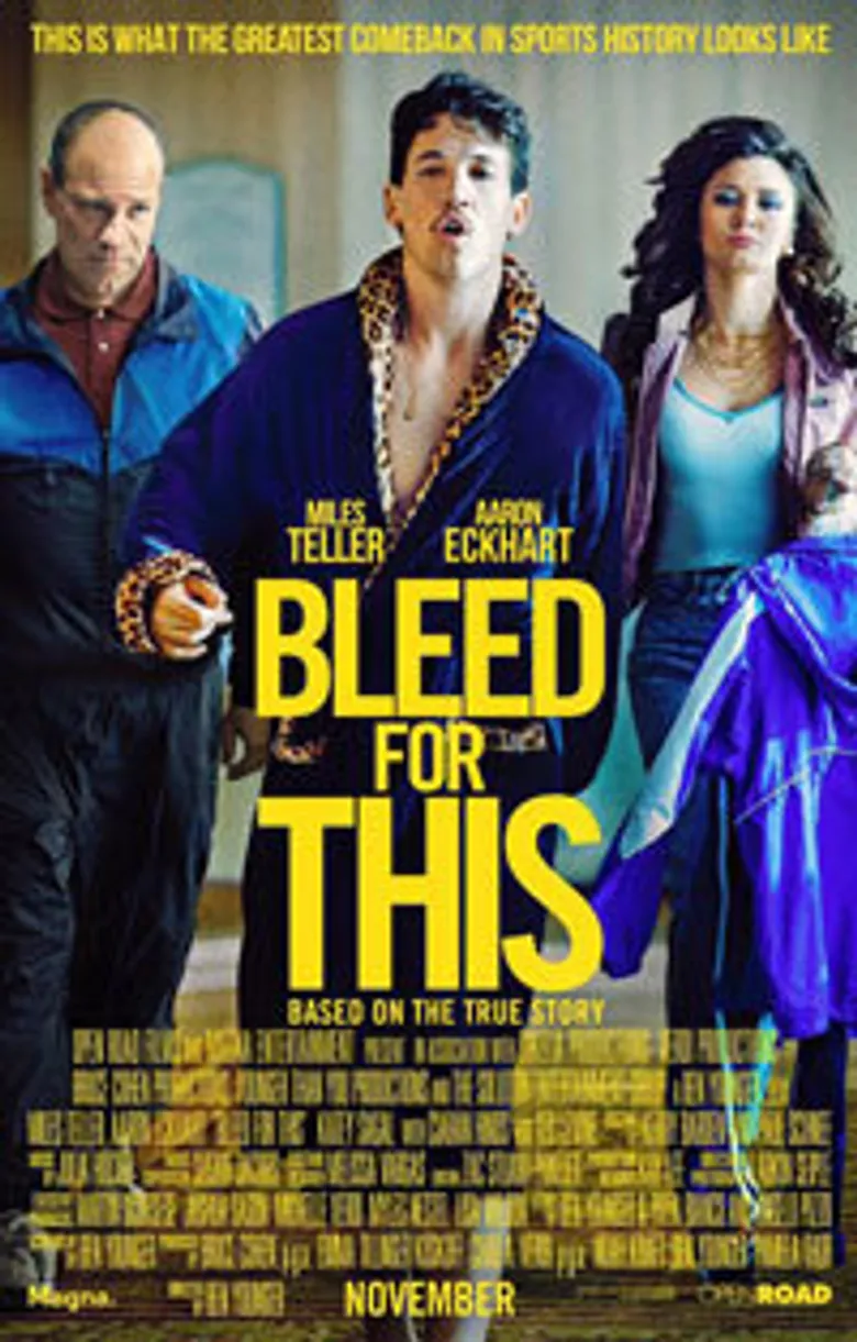“คนระห่ำหมัดหยุดโลก Bleed For This” หนังตัวเต็ง เก็งรางวัลออสการ์ ประกาศศักดา “วินนี่ ปาเซียนซ่า” นักชกผู้ไม่เคยยอมแพ้