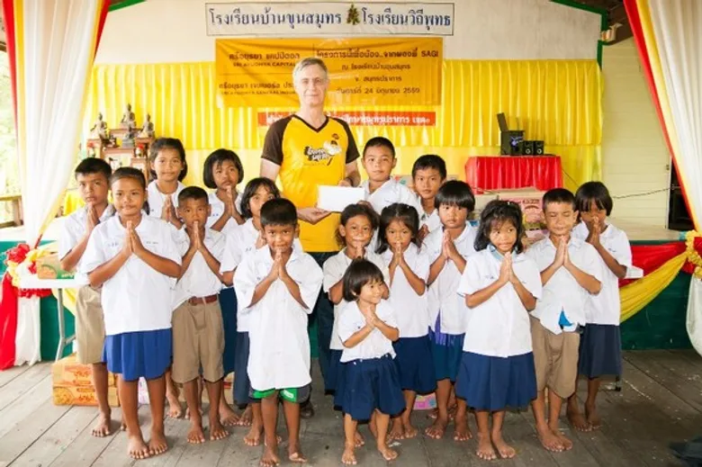 SAGI “บริจาค... เพื่อซ่อม” โรงเรียนบ้านขุนสมุทร จ. สมุทรปราการ