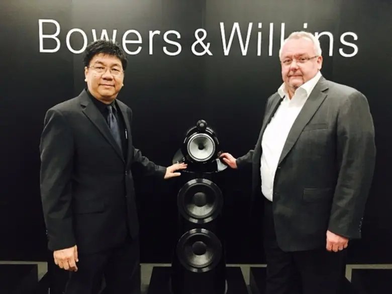 Bowers & Wilkins (B&W), a British World-Class audio brand, appointed M+C as its Exclusive Distributor to arouse Thailand market