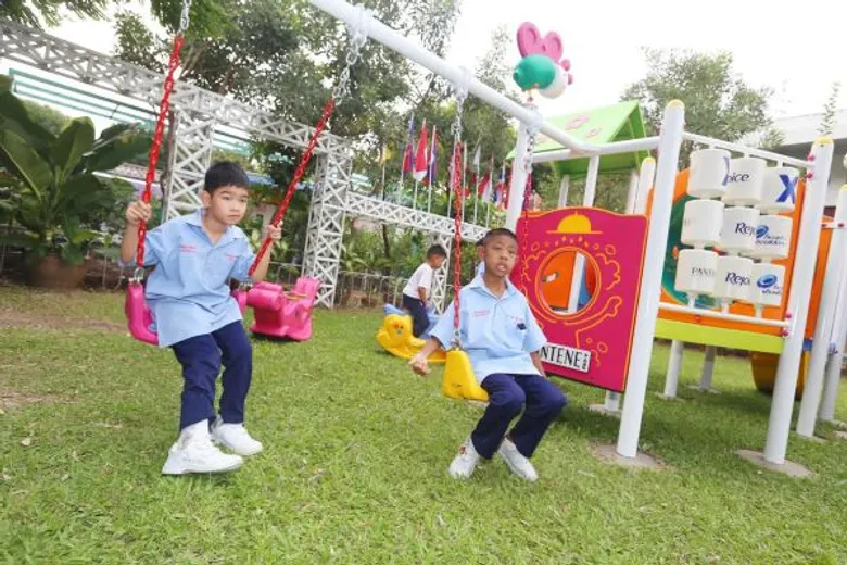 “พีแอนด์จี” และพันธมิตรร่วมแถลงผลสำเร็จ โครงการสนามเด็กเล่นรีไซเคิล88 สนาม น้อมเกล้าฯ ถวายเป็นพระราชกุศล