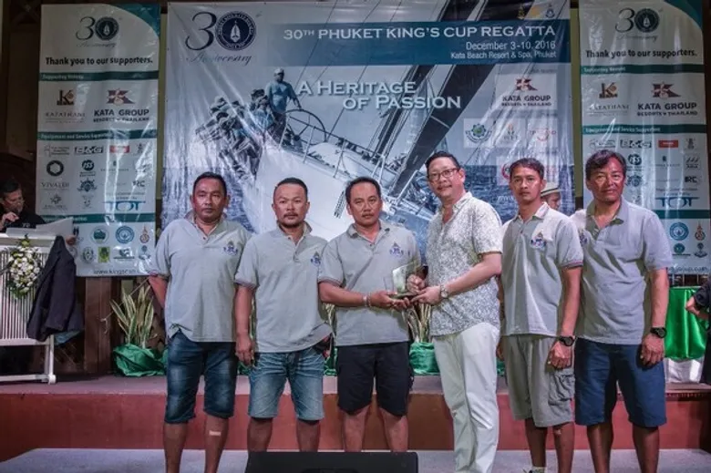 ทีเส็บ เป็นเจ้าภาพจัดงานเลี้ยงอาหารค่ำและพิธีมอบรางวัล ผู้ชนะการแข่งขันวันที่ 3 ของงานภูเก็ตคิงส์คัพรีกัตต้า ครั้งที่ 30