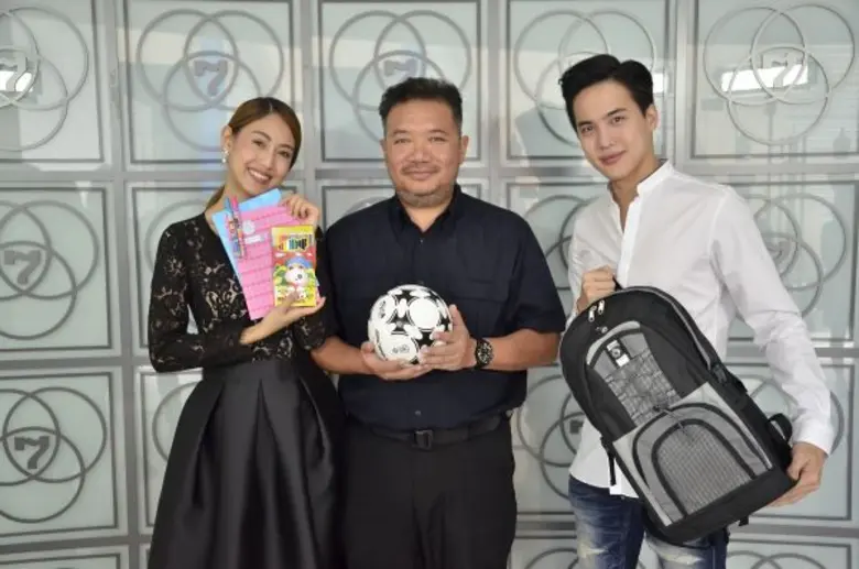 โก้-วศิน จับมือ ลูกเกด นำทีมนักแสดงค่าย “โพลีพลัส” ทำบุญครบรอบ 49 ปี “ช่อง 7 สี”