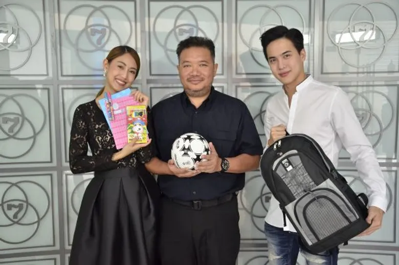 โก้-วศิน จับมือ ลูกเกด นำทีมนักแสดงค่าย “โพลีพลัส” ทำบุญครบรอบ 49 ปี “ช่อง 7 สี”