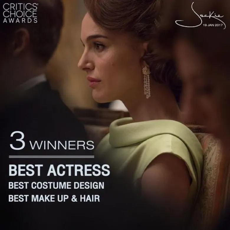 Movie Guide: นาตาลี พอร์ตแมน เธอคือ นักแสดงนำฝ่ายหญิงยอดเยี่ยมแห่งปีตัวจริง หลังนำ JACKIE เข้าชิง รางวัล Best Actress จากเวที ลูกโลกทองคำ และ คว้ารางวัล นักแสดงนำยอดเยี่ยม จาก Critic’s Choice Awards