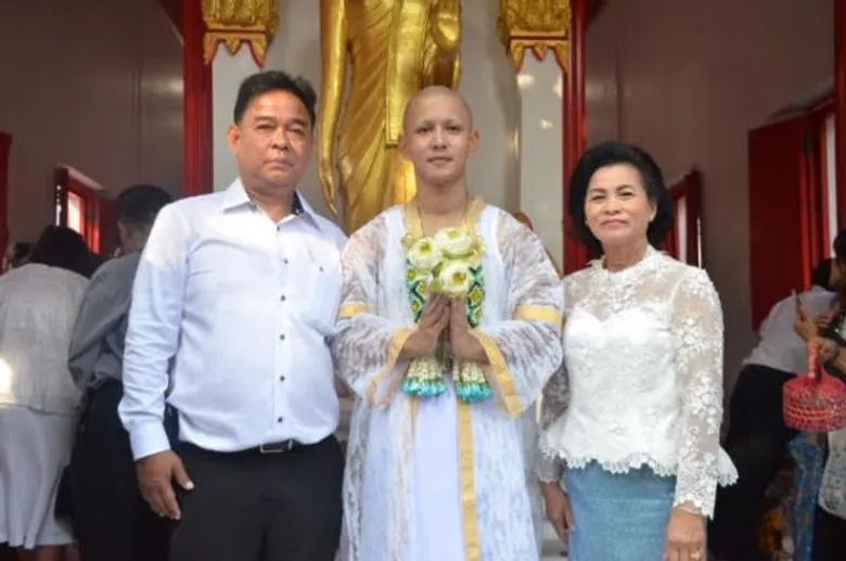 “กัน-นภัทร” เข้าสู่ร่มกาสาวพัสตร์ ได้รับฉายา “อินฺทวํโส”