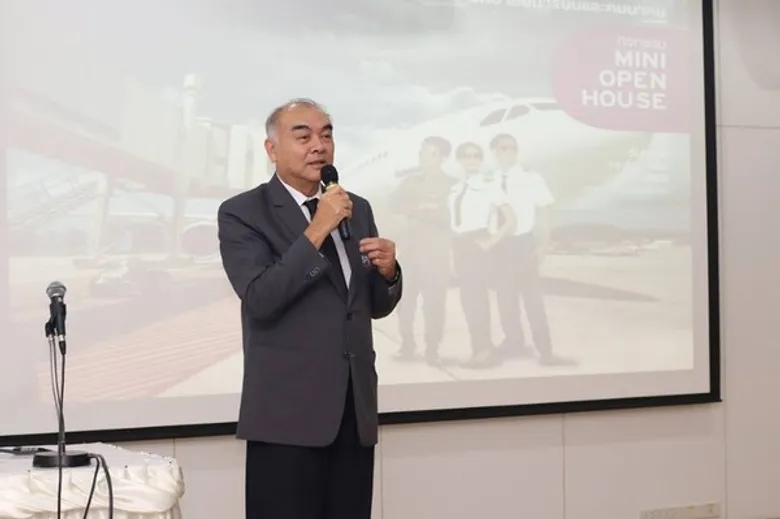 SPU : ม.ศรีปทุม เปิดประสบการณ์จริง น้องๆ ม.6 หลากหลายสถาบัน เข้าร่วมกิจกรรม “MINI OPEN HOUSE วิทยาลัยการบินและคมนาคม”