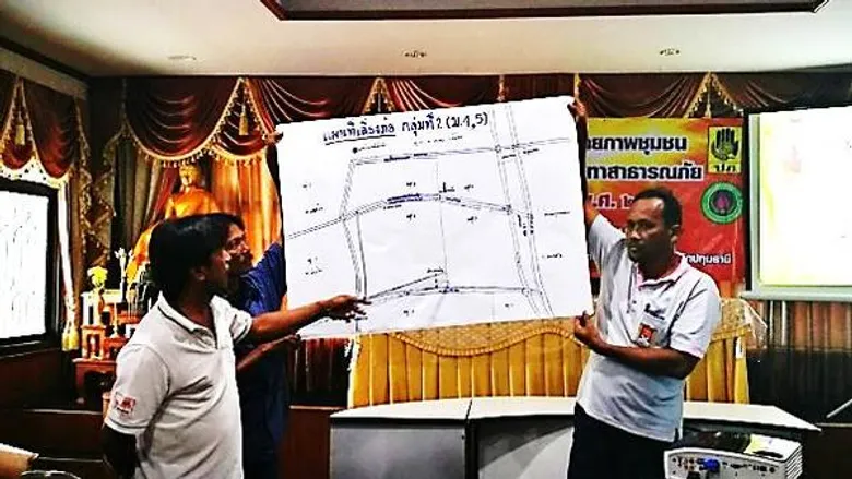 ปภ. โดย ศูนย์ ปภ.เขต 1 ปทุมธานี ร่วมพิธีเปิดโครงการเสริมสร้างศักยภาพชุมชน รุ่นที่3 ประจำปีงบประมาณ 2560