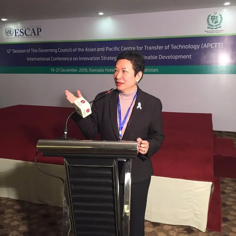 วว. เป็นผู้แทนกระทรวงวิทย์เข้าร่วมประชุม International Conference on Innovation Strategies for Sustainable Development /Governing Council of Asian and Pacific @ ประเทศปากีสถาน