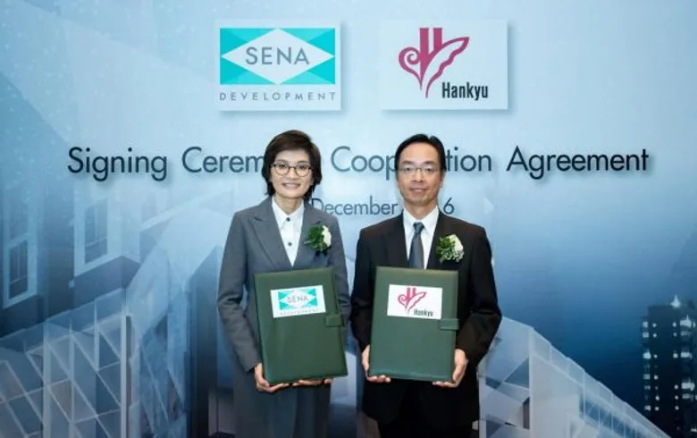 SENA ผนึกพันธมิตร“ฮันคิว เรียลตี้” ยักษ์ใหญ่แดนปลาดิบ ตั้ง “เสนา ฮันคิว 1” ลุยตลาดอสังหาฯในไทย กลายเป็นเสือติดปีก! หนุนธุรกิจในอนาคตเติบโตอย่างแข็งแกร่ง