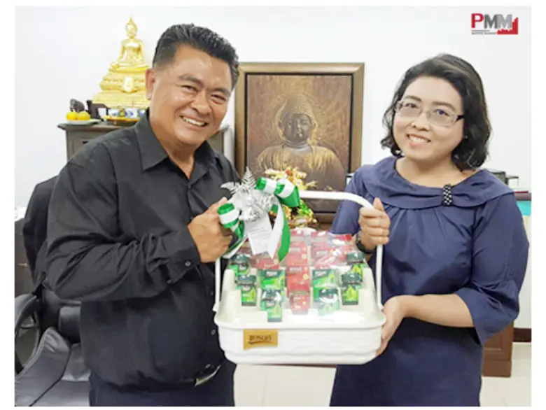 ภาพข่าว: PMM Thailand มอบกระเช้าปีใหม่ ขอบคุณเจ้าของโครงการอสังหาริมทรัพย์