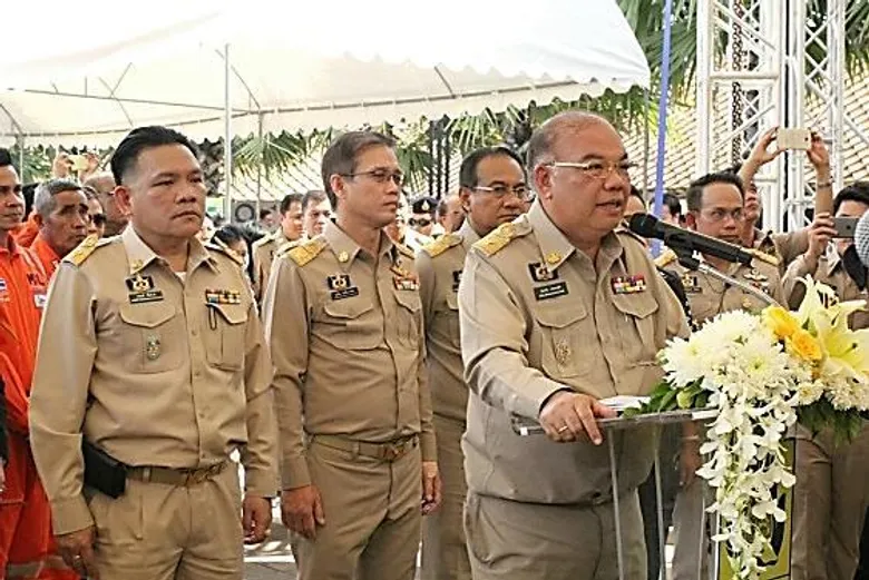 ปภ. โดย ศูนย์ ปภ.เขต 1 ปทุมธานี ร่วมโครงการรวมพลคนกู้ภัย สานพลังประชารัฐ อาสากู้ภัย ร่วมสร้างสังคมไทย ปลอดภัยยั่งยืน ประจำปี 2559