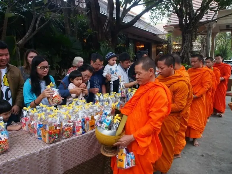 กาล่าดินเนอร์และกิจกรรมทำบุญวันขึ้นปีใหม่ ที่ โรงแรมศิริปันนา วิลล่า รีสอร์ท แอนด์ สปา เชียงใหม่