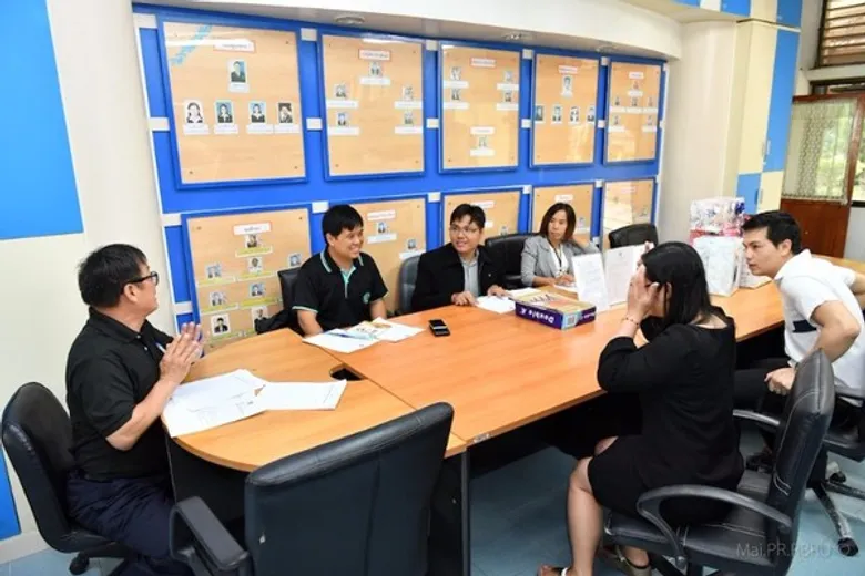 RBRU : มรภ.รำไพพรรณี รับการตรวจประเมินสำนักงานสีเขียว " Green Office "