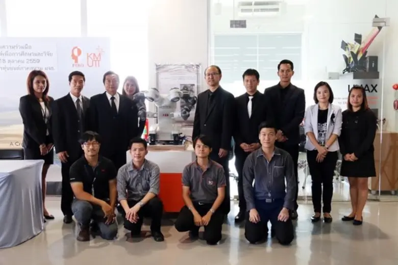 ภาพข่าว: ABB ร่วมมือ FIBO พัฒนาหุ่นยนต์ตอบโจทย์อุตสาหกรรม