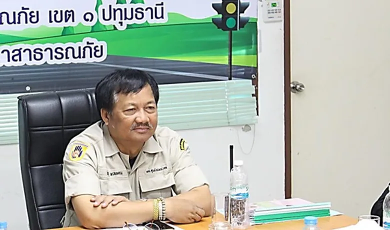 ปภ. โดย ศูนย์ ปภ.เขต 1 ปทุมธานี ร่วมการประชุมคณะอนุกรรมการเฉพาะกิจประจำศูนย์อำนวยการป้องกันและลดอุบัติเหตุทางถนน ประจำปี 2560