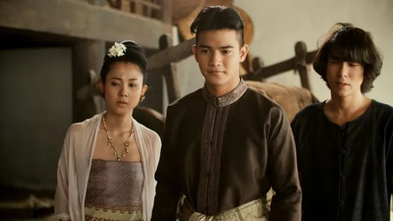 รักแรกพบ “ถุงแป้ง” เขิน “ซีน” สบตาหวานใน “นเรศวรฯ เดอะซีรีส์”
