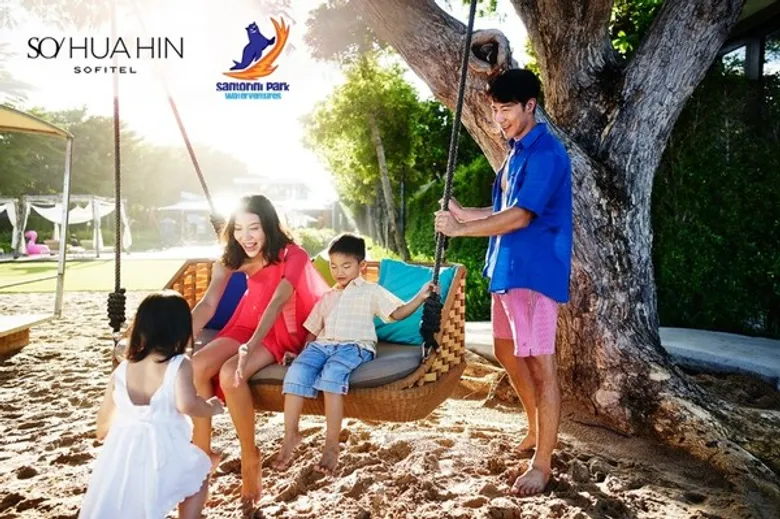 สนุกทั้งครอบครัวที่โซ โซฟิเทล หัวหิน และสวนน้ำซานโตรินี่ พาร์ค